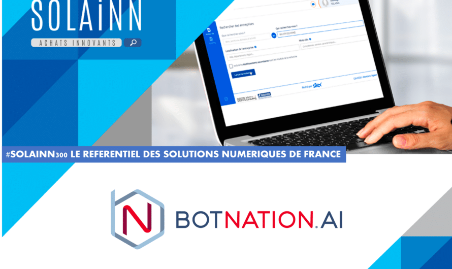 Botnation rejoint la cartographie Solainn300