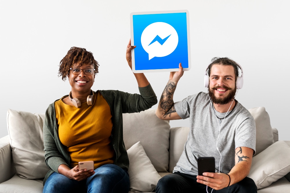 Clients et chatbot Facebook Messenger