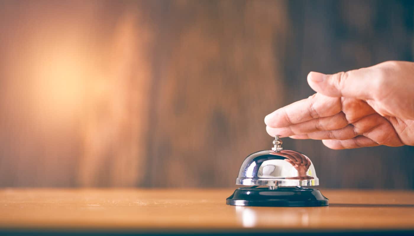 sonnette hôtel