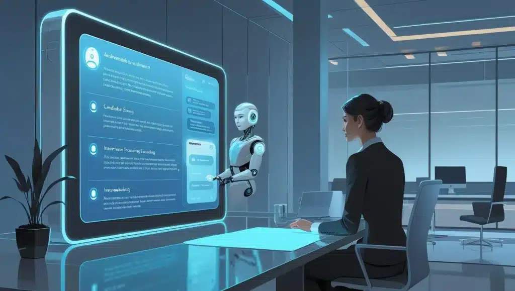 exemple chatbot rh recrutement candidats